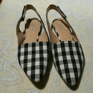 Slingback flats
